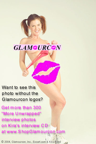 Purchase all the sexy and nude Kira photos on CD at www.shopglamourcon.com